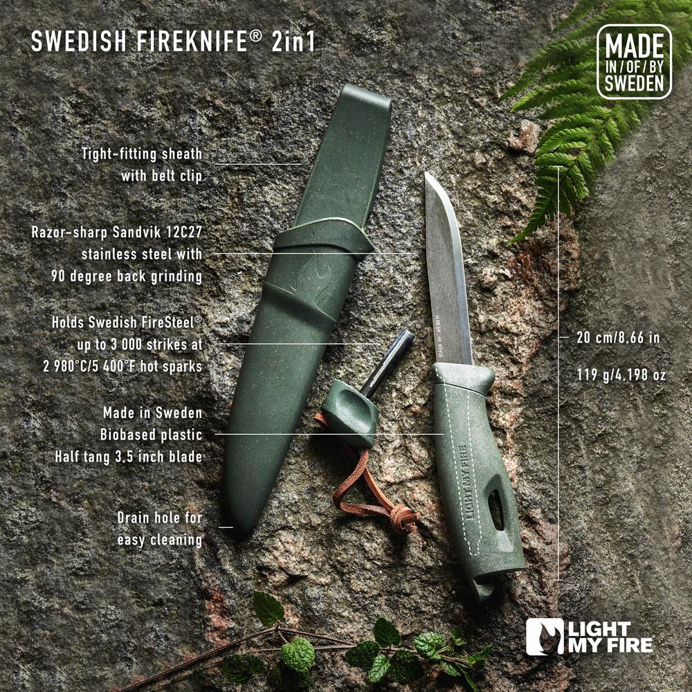 Light My Fire Swedish FireKnife 2in1 Rusty Orange