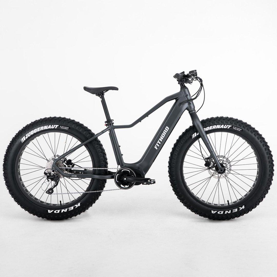 FitNord Rumble 500 el-fatbike i svart
