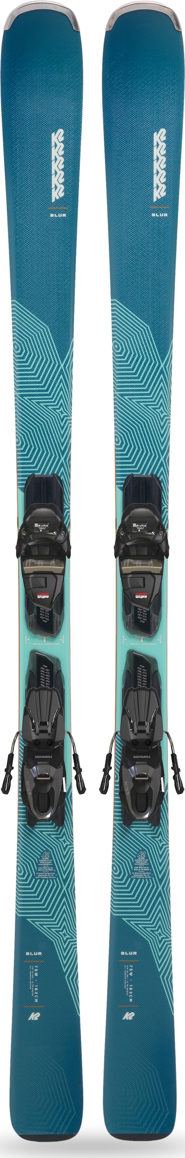 K2 Blur 76 dame alpinski med binding