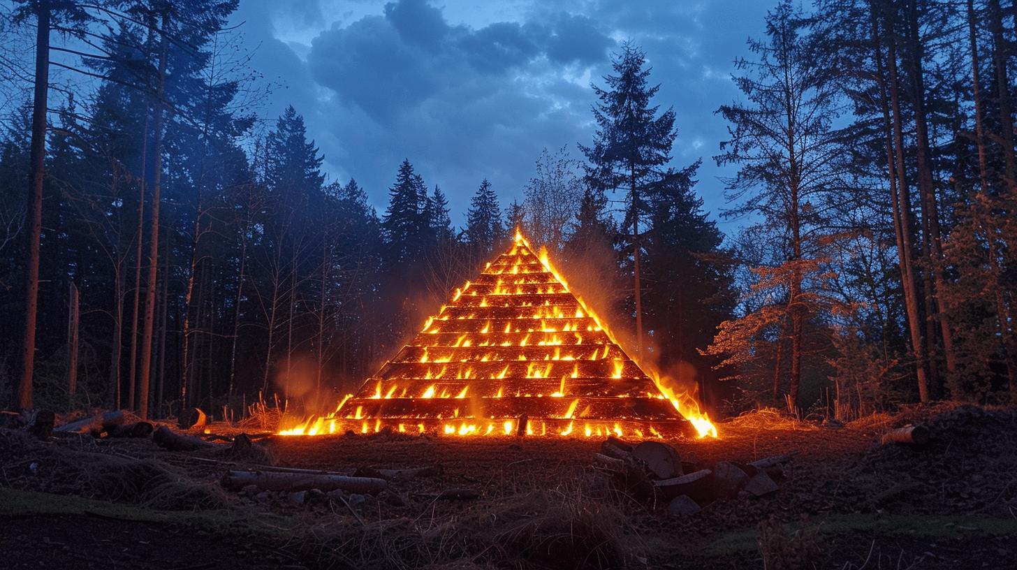Pyramidebål: Skap Magiske Øyeblikk i Naturen